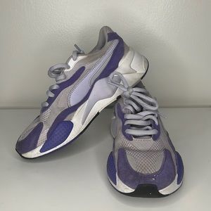 PUMA RS- X PURPLE SNEAKERS